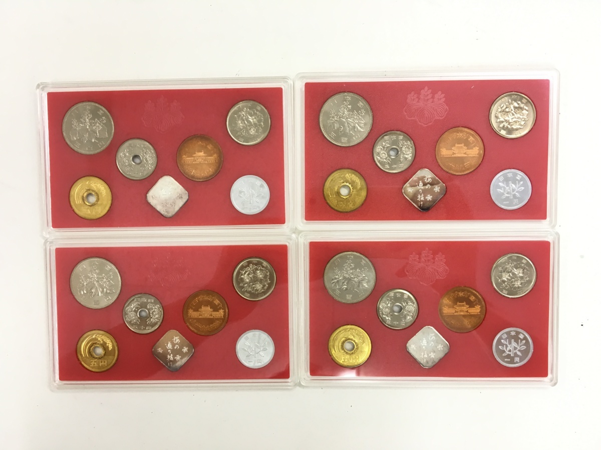 9w2092】桜の通り抜け記念 貨幣セット 1995年 / 1996年 / 1997年