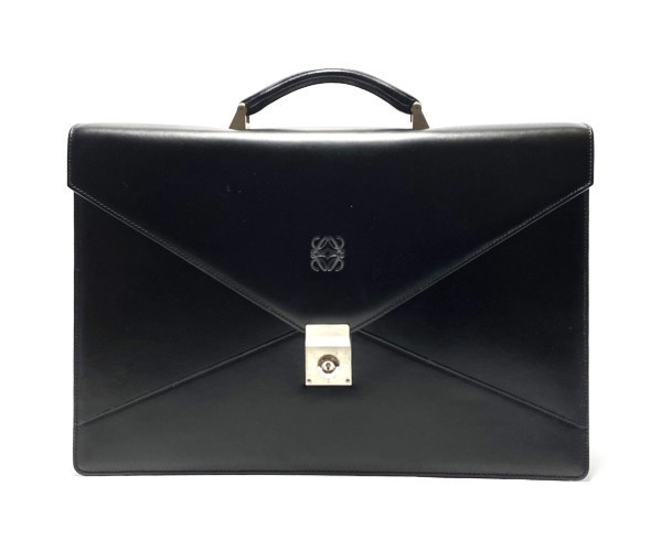 超美品＊LOEWE（ロエベ）レザーバッグ ビジネスバッグ ブリーフケース