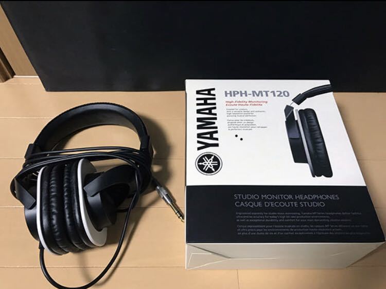 YAMAHA HPH-MT120 モニターヘッドホンです。 HPH-MT120 YAMAHA ヤマハ