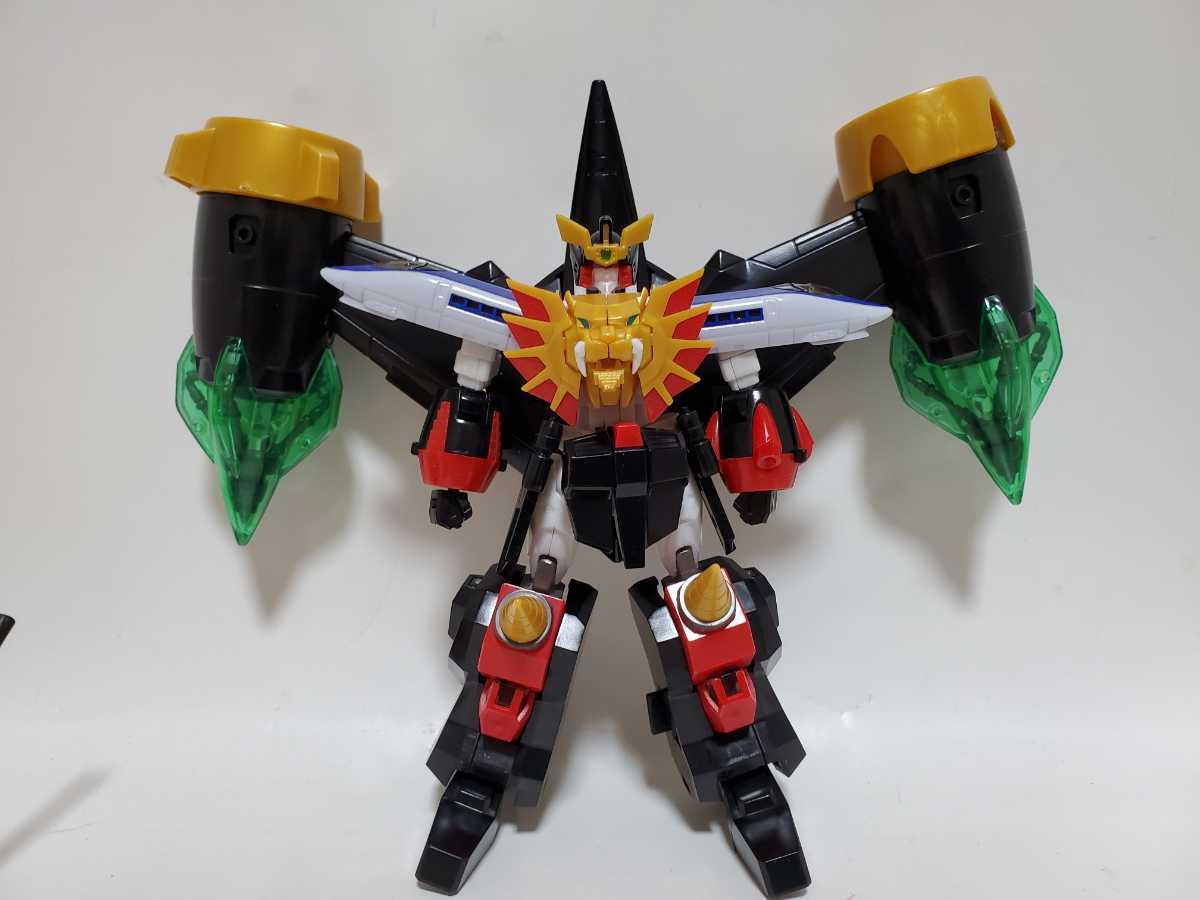 ☆組立済 スーパーミニプラ 勇者王ガオガイガー ガオガイガーセット1 2