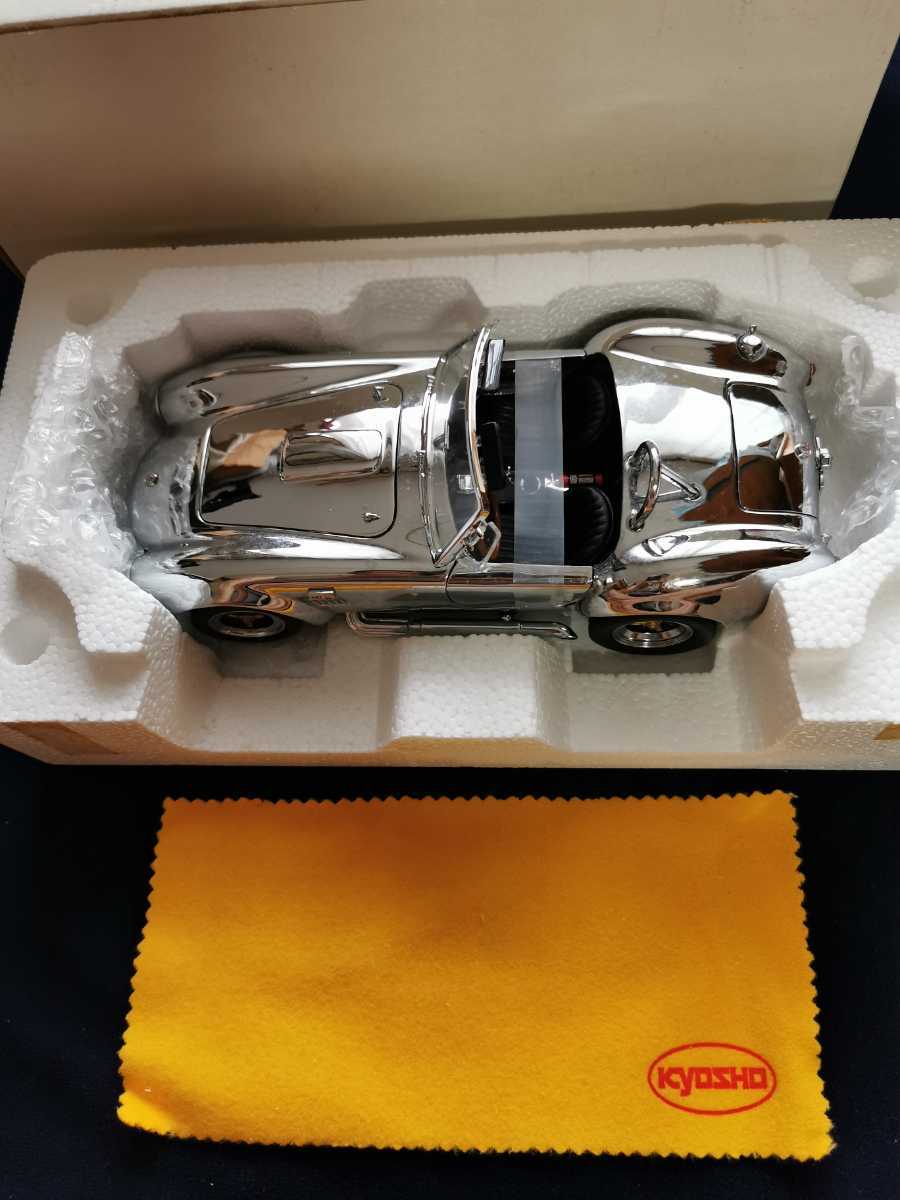 京商 京商 シェルビーコブラ427 シルバー 未使用 1⁄43 Shelby Cobra 427