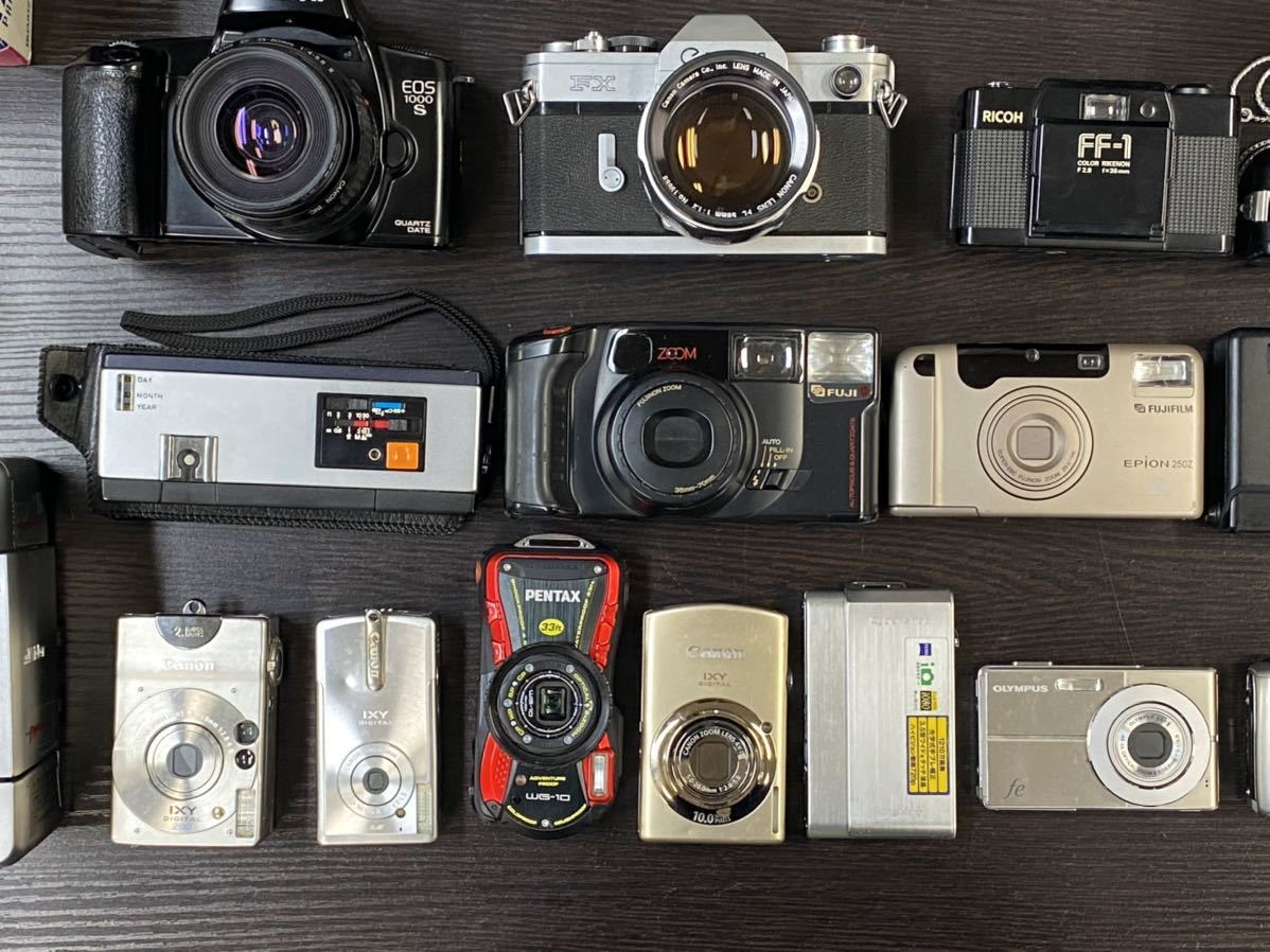 ジャンク カメラ大量まとめ キャノン オリンパス　コニカ ペンタックスリコーなど カメラ レンズ - Yahoo!オークション Canon 公式通販 t*x様 激安1000円