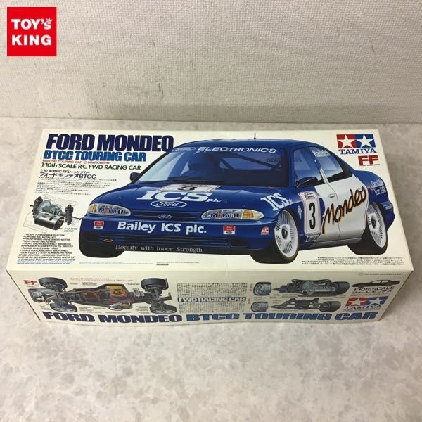 ホビーラジコン ◇1円～ TAMIYA ◎ 1⁄10 フォード・モンデオBTCC電動RC
