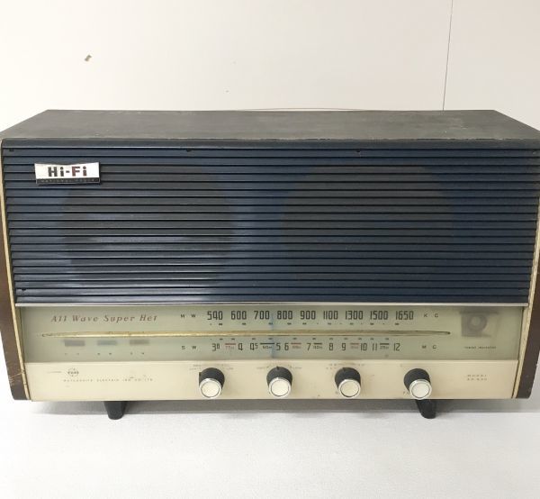 ナショナル RF-877 クーガー№7 ラジオ 中古難有ジャンク品 ナショナル