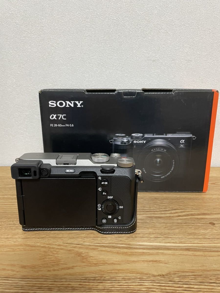 SONY ソニー α7C ILCE-7C ボディ シルバー SDカードなどおまけ