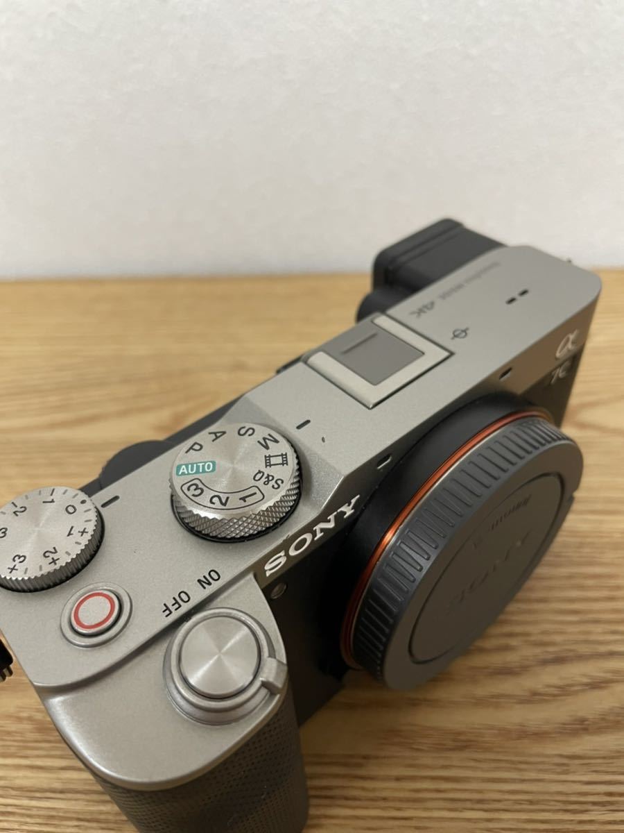 SONY ソニー α7C ILCE-7C ボディ シルバー SDカードなどおまけ
