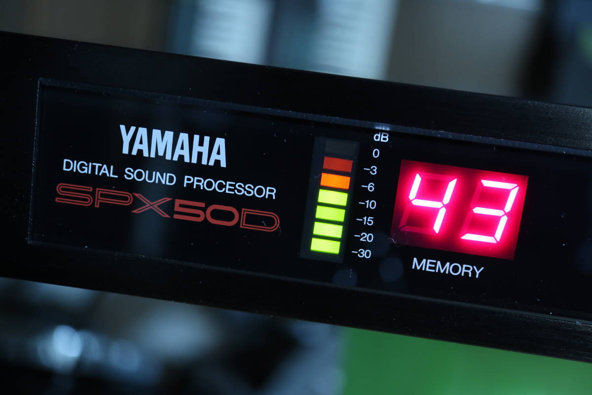 YAMAHA SPX50D 整備済品 ホビー、カルチャー エフェクター 【公式通販】