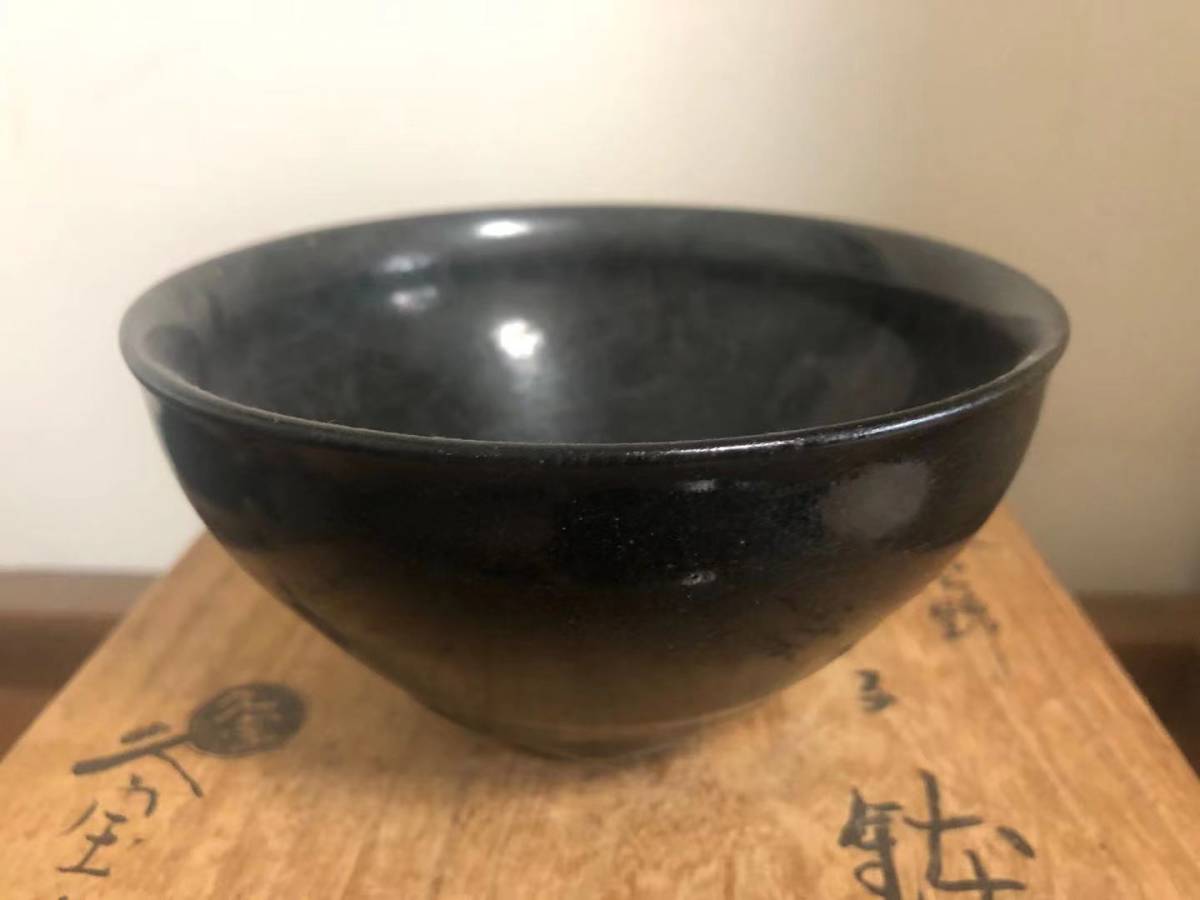 GD038◇コレクター放出・宋時代 建盞 茶道具 時代茶碗 古陶磁器