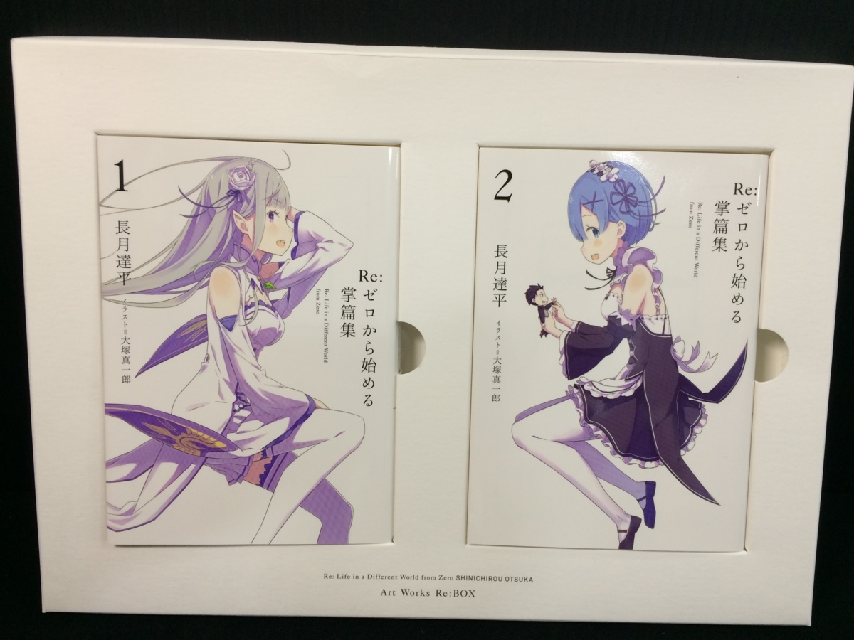 A92082 Re ゼロから始める異世界生活 大塚真一郎 Art Works Re BOX