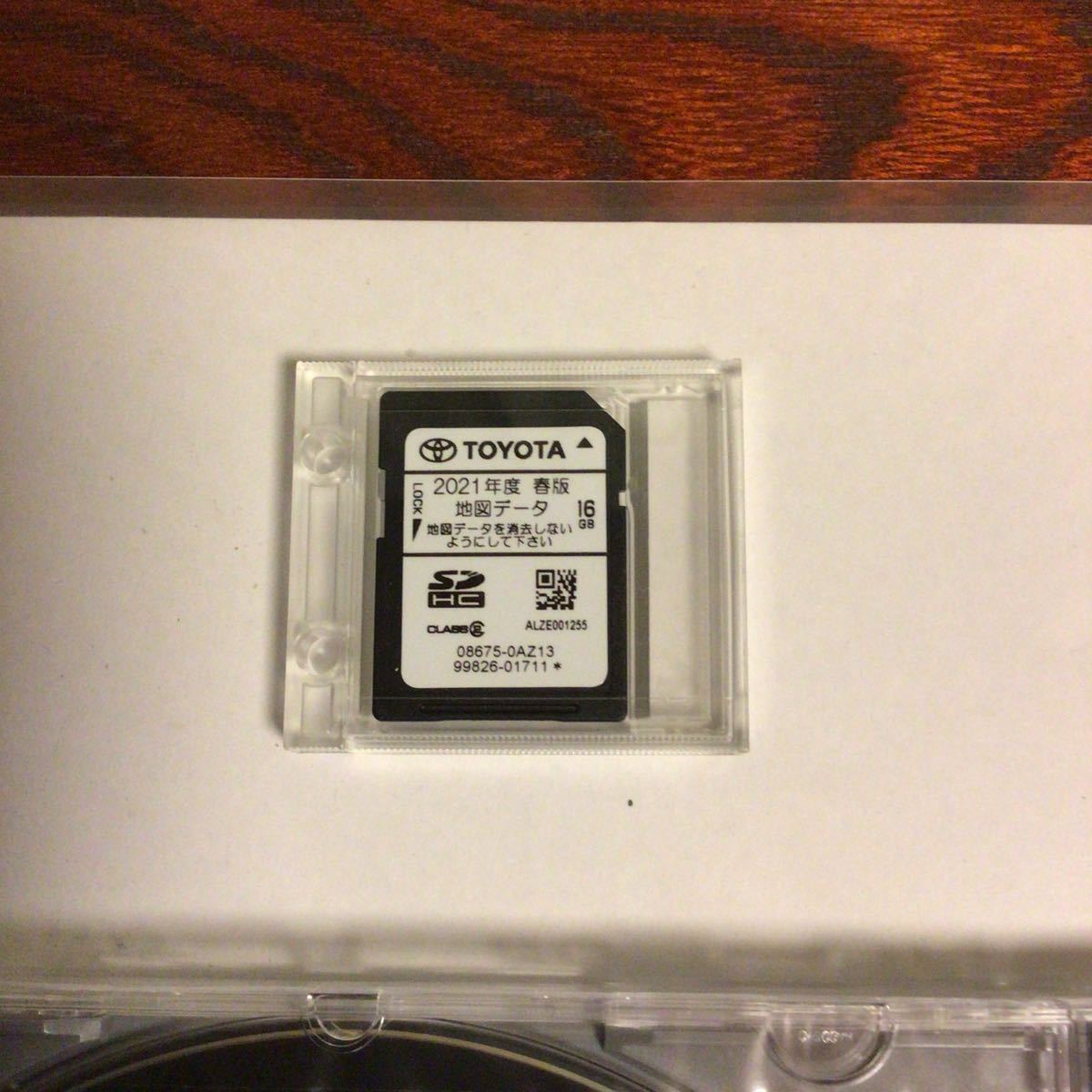 トヨタ純正ナビ NSZT-W62G トヨタ トヨタ純正 春版 地図データ SD 