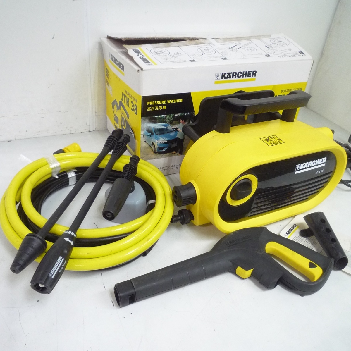 ケルヒャージャンク 高圧洗浄機 JTK-38 50/60Hz パーツ取り 洗車 洗浄