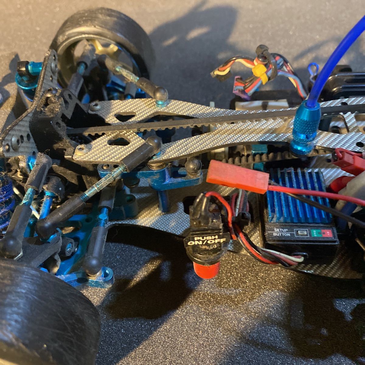 TAMIYA TA04 タミヤ オプション沢山 ドリラジ 当時物 AE86ボディー