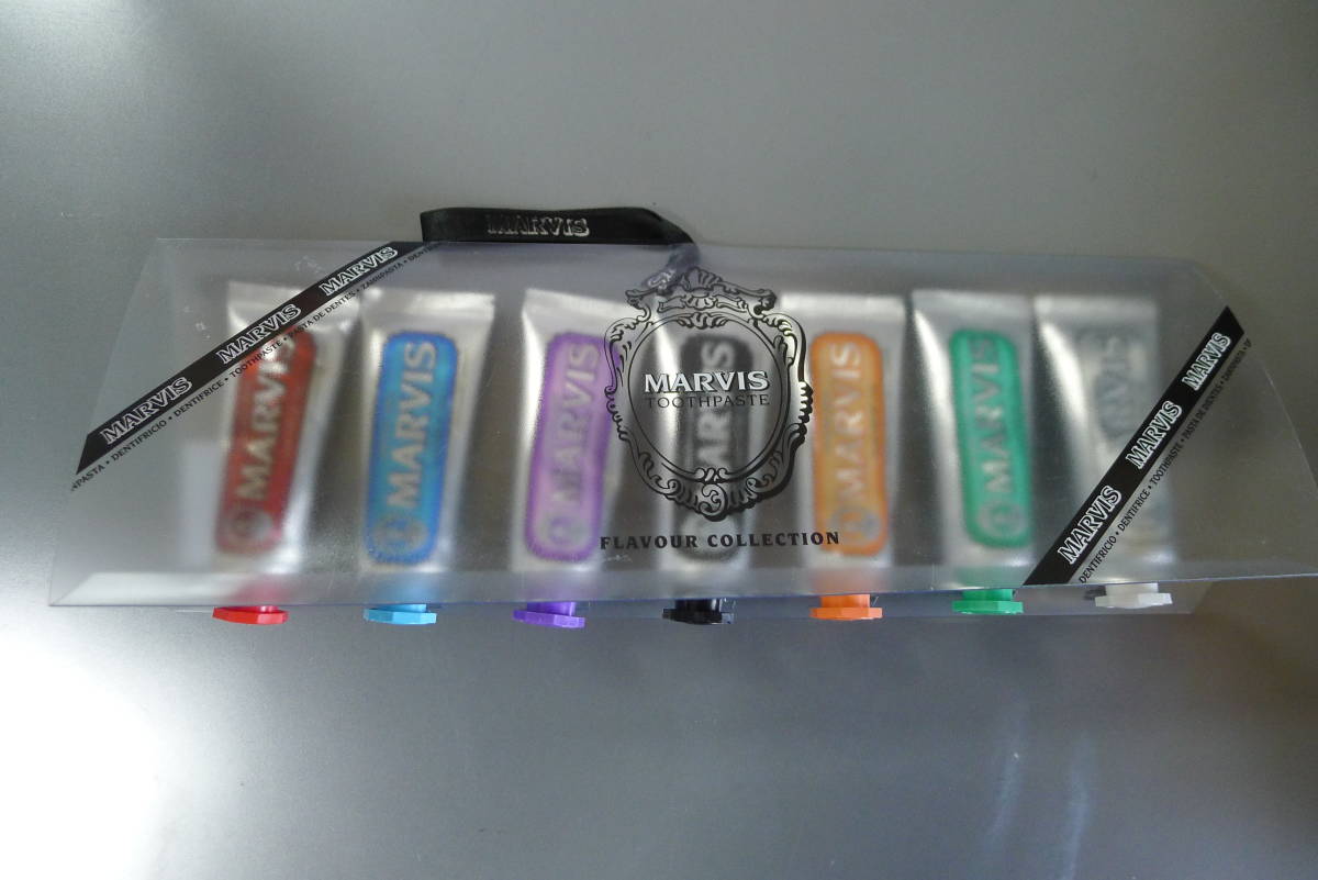 お買い得，送料無料 MARVIS マルビス マービス 歯磨き粉 FLAVOR COLLECTION 25ml &times; 7本 セット イタリア製(歯磨き粉)｜売買されたオークション情報、yahooの商品情報をアーカイブ公開 - オークファン 歯磨き粉