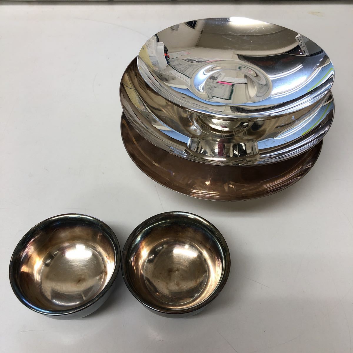 純銀 銀製品 銀杯 銀盃 酒器 酒杯 酒盃 おちょこ ぐい呑み 刻印あり 