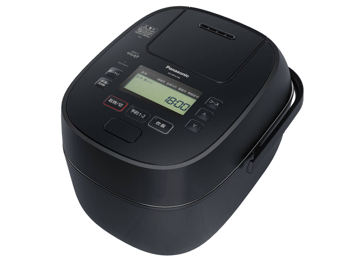 ★パナソニック SR-MPA100-K[ブラック] 5.5合炊き 　展示未使用品 可変圧力IH炊飯ジャー　VL パナソニック ブラック 5.5合 キッチン、食卓 Panasonic◇炊飯器 5.5合炊き