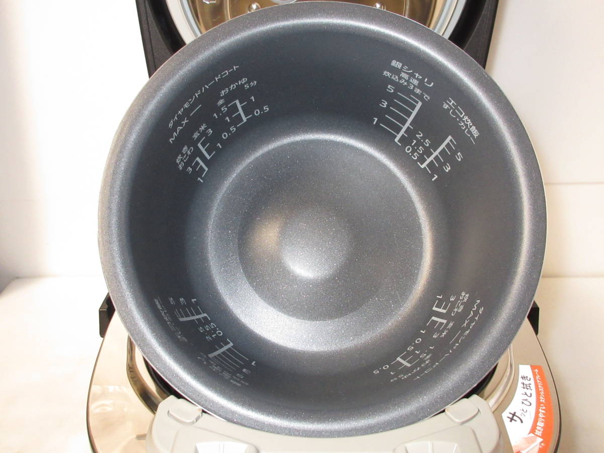 ★パナソニック SR-MPA100-K[ブラック] 5.5合炊き 　展示未使用品 可変圧力IH炊飯ジャー　VL パナソニック ブラック 5.5合 キッチン、食卓 Panasonic◇炊飯器 5.5合炊き