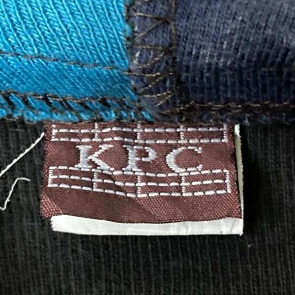希少！KPC マルチパッチワークパーカー クレイジーパターン XXL 