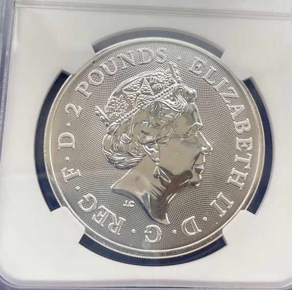 イギリス ロイヤルミント ユニコーン 金貨 コイン 2ポンド1オンス
