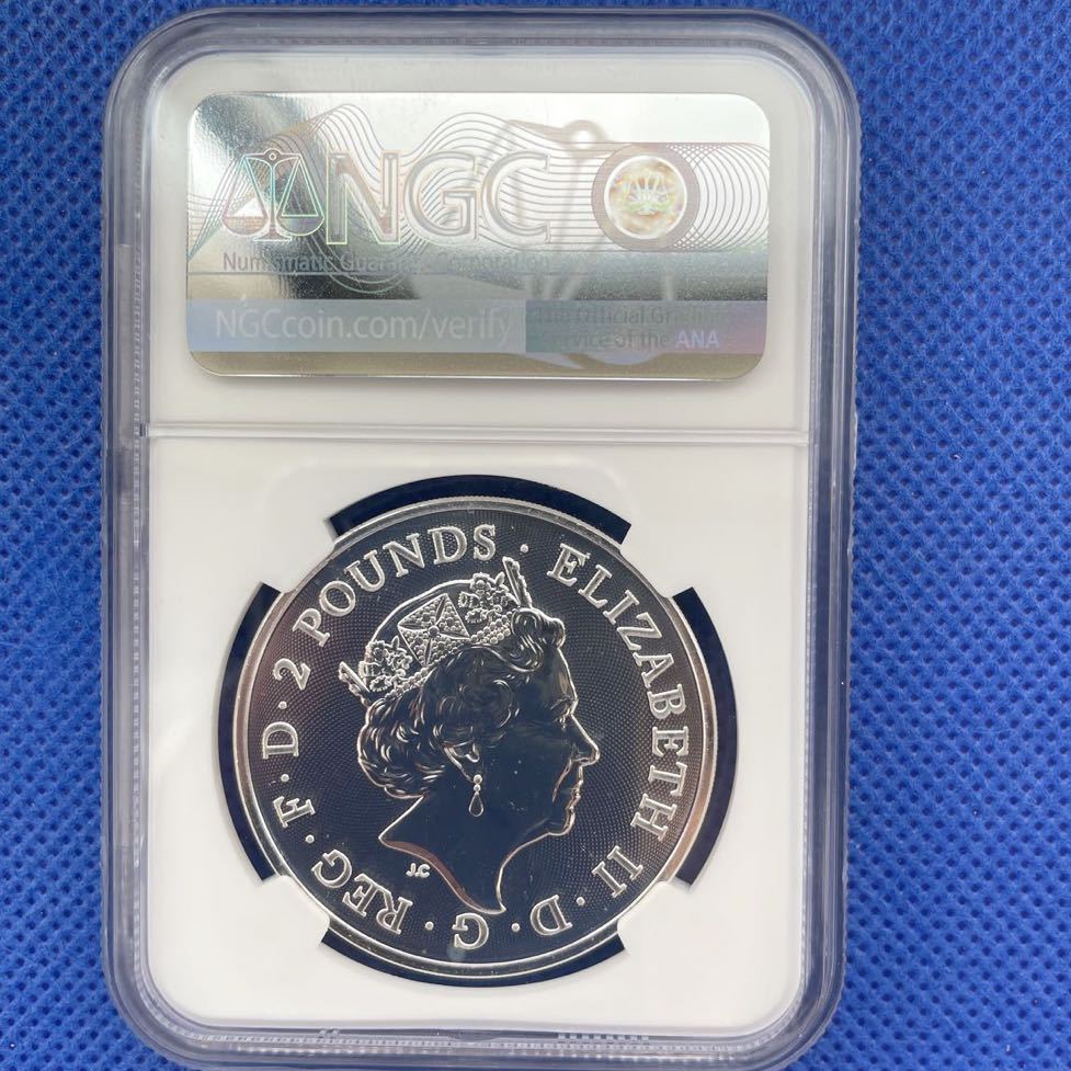 イギリス ロイヤルミント ユニコーン 金貨 コイン 2ポンド1オンス