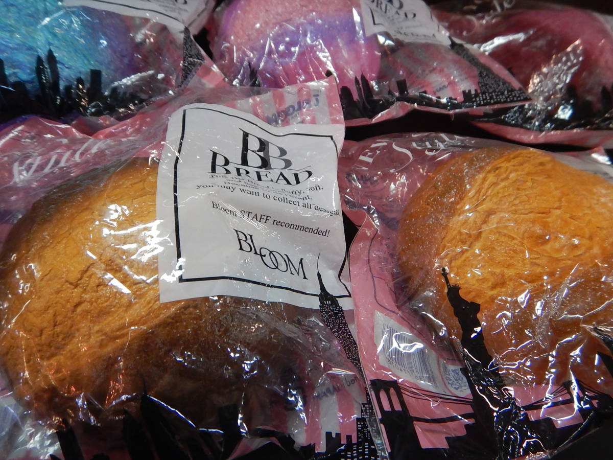 BLOOM◇BB BREADビービーブレッド◇スクイーズ◇食品サンプル◇5個 