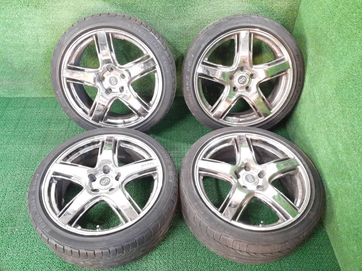 本物保証，お買い得 ENKEI RP05 18&times;7.5 +48 PCD114.3 225/40R18 BS 夏タイヤ 売切(ラジアルタイヤ)｜売買されたオークション情報、yahooの商品情報をアーカイブ公開 - オークファン 5穴
