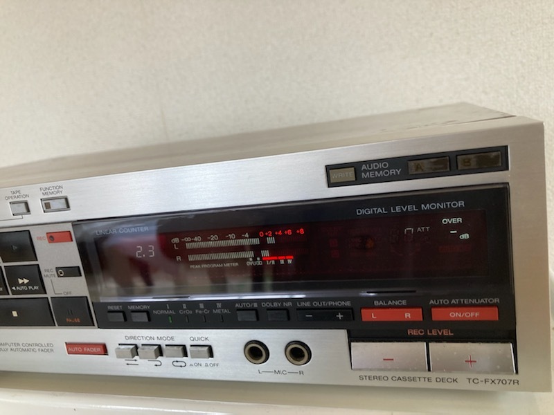 TC-FX707R SONY - カセットデッキ ソニー | Yahoo!オークション Sony
