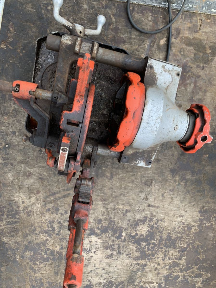 ☆中古品☆ MCC 松坂鉄工所 パイプマシン MCC32W ねじ切り機 切断機