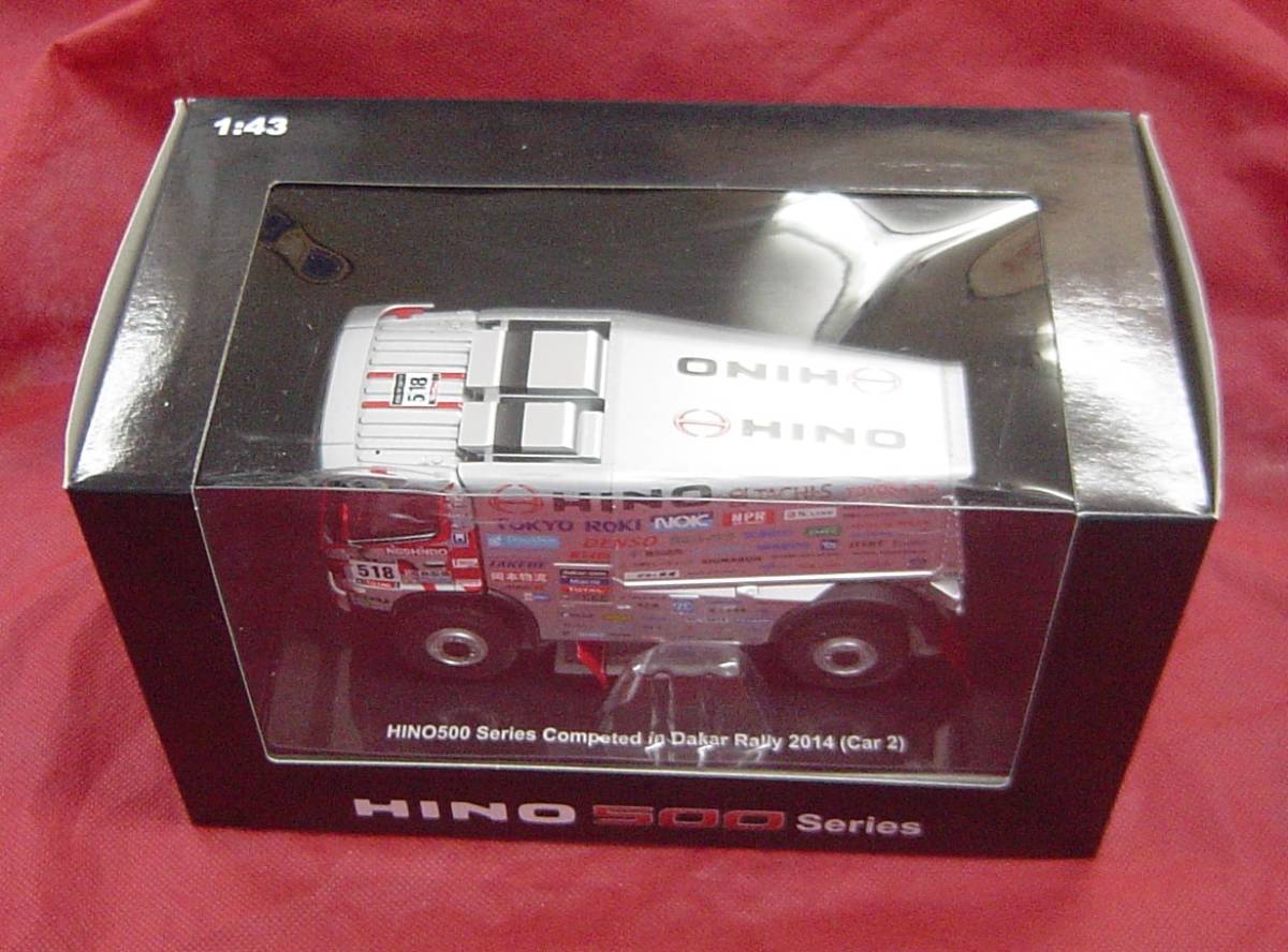 京商　HINO 500 Series ダカールラリー2014モデル H94⑩ 京商 1/43 日野 レンジャー 500 Series ダカールラリー 2014