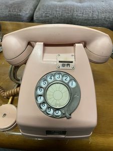 ピンク電話機 47号AD ジャンク （ピンク電話のYahoo!オークション(旧 