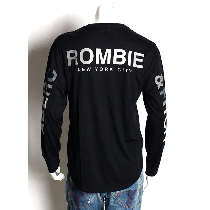 お買い得，新品 即日発 Abercrombie&Fitch / バック ロゴ ロンT ブラック / 0138-091 Lサイズ(長袖Tシャツ)｜売買されたオークション情報、yahooの商品情報をアーカイブ公開 - オークファン 男性用