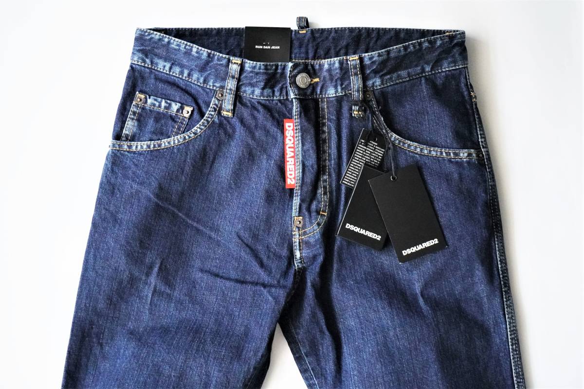 新品 国内正規 DSQUARED2 希少ビッグタグ ディースクエアード デニム 