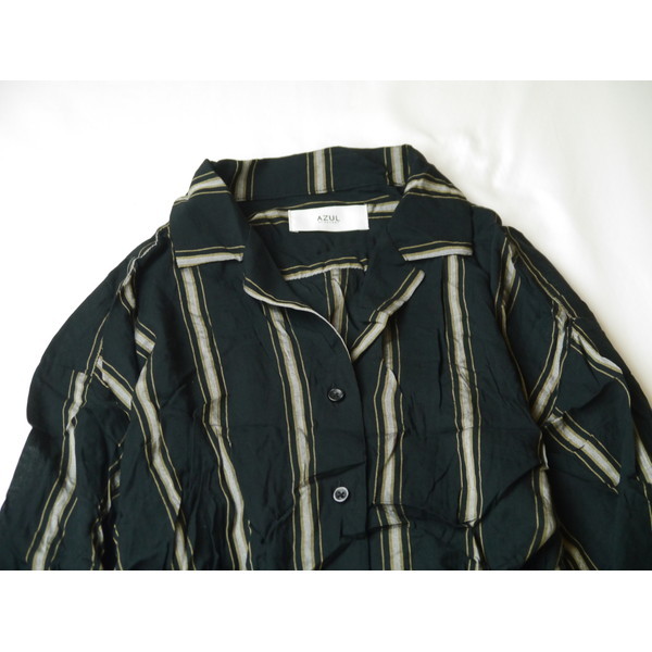 アズールバイマウジー Azul By Moussy 一枚は持っていたい コーデいらずな ロング丈 シャツ ワンピース S ワンピース ロング 売買されたオークション情報 Yahooの商品情報をアーカイブ公開 オークファン Aucfan Com