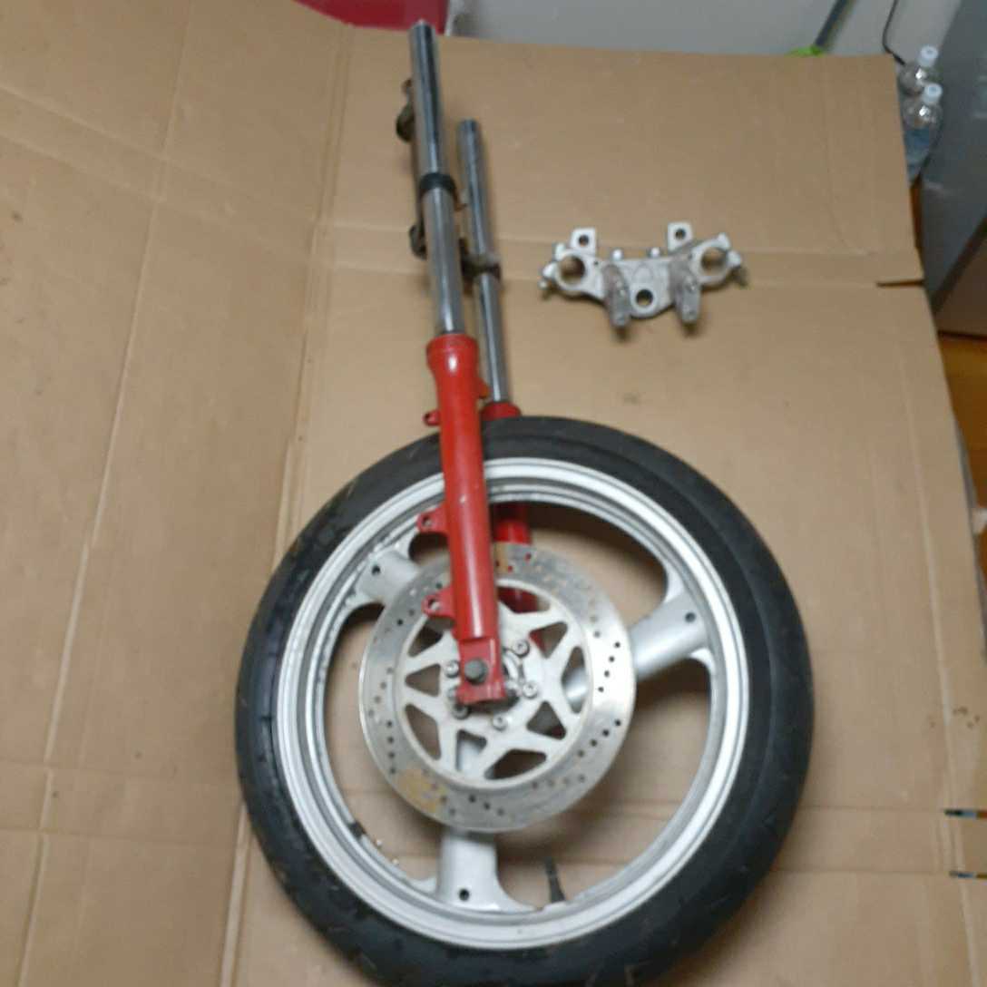  ヤマハ RZ125 ポン付け フロント17インチキット SRX250流用 加工ハンドルクランプ 1000円 検索 RZ TZR SRX SDR 13W 3TY 2RM(フロント)｜売買されたオークション情報、yahooの商品情報をアーカイブ公開 - オ ヤマハ用