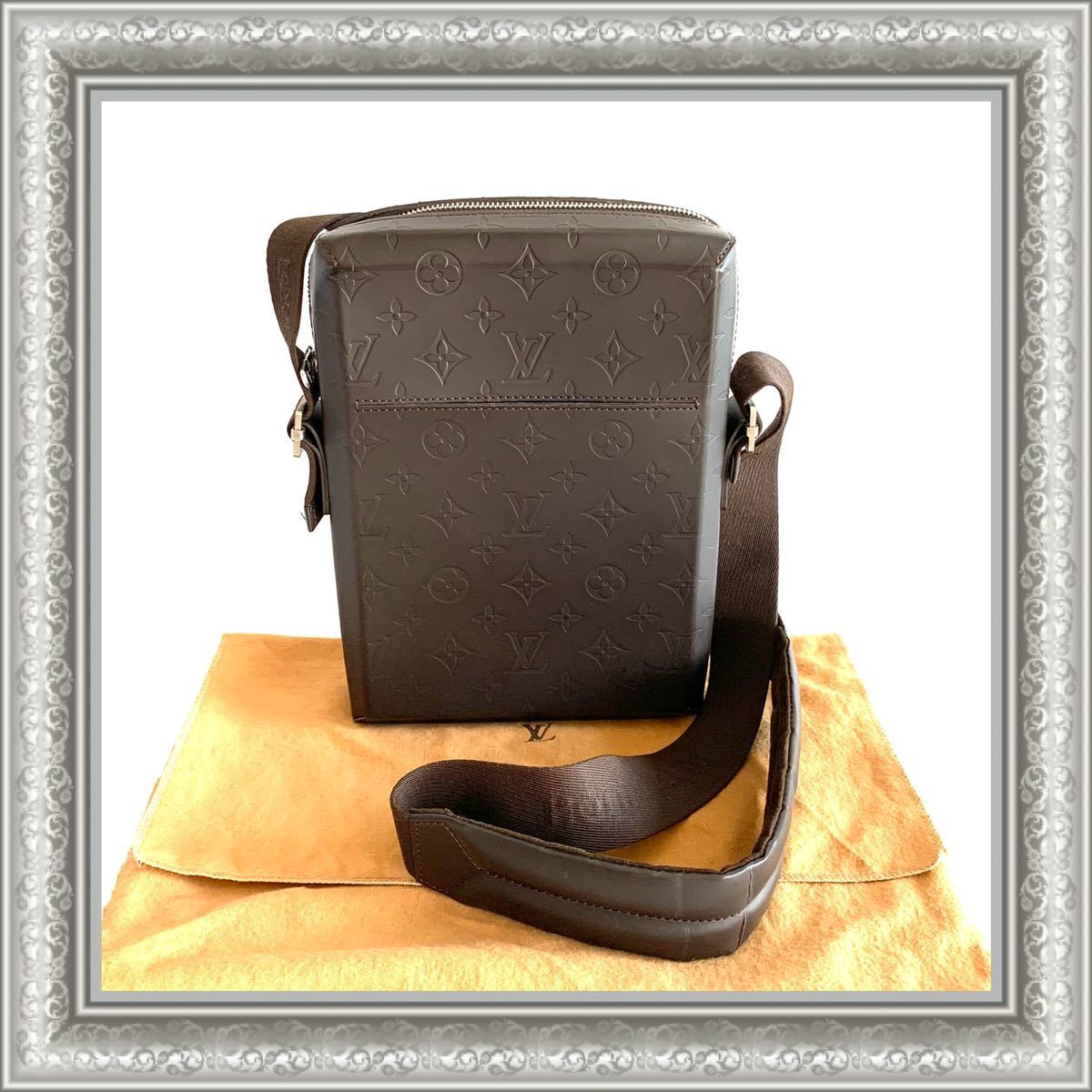 LOUIS VUITTON ルイヴィトン モノグラムグラセ ボビー M46520 ブラウン 
