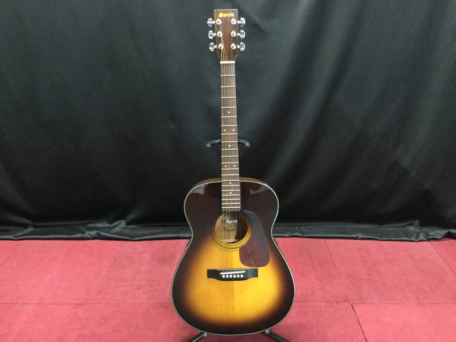 MORRIS アコースティックギター サンバースト Morris モーリス MF-208 アコースティックギター サンバースト系☆現状
