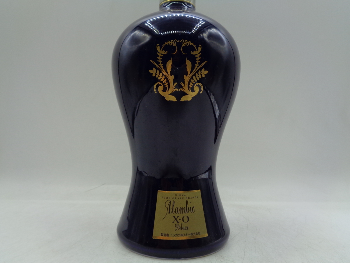 NIKKA BRANDY Alambic X.O Deluxe 未開栓】NIKKA ニッカ ブランデー XO
