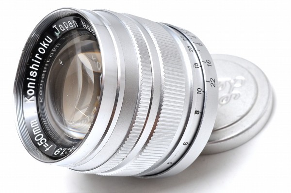Hexanon 50mm F1.9 ヘキサノン 小西六 Konishiroku キャップ Lマウント