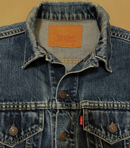 98年バレンシアUSA製LEVI'S557xxジージャン36インディゴ良色 98年バレンシアUSA製LEVI'S557xxジージャン36インディゴ良色