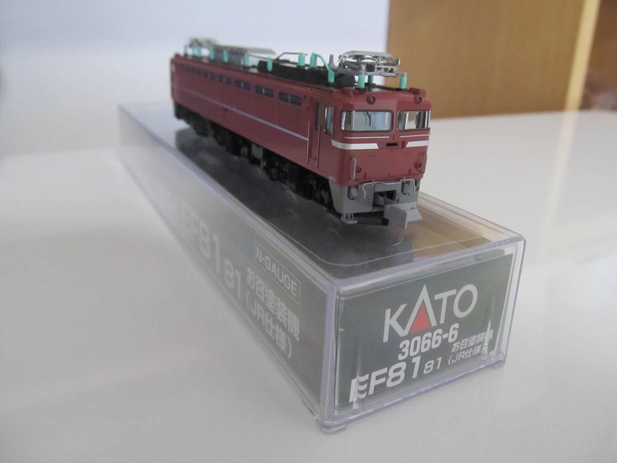 KATO 3066-6 EF81 81 お召塗装機 JR仕様(電気機関車)|売買され KATO 3066-6 EF81 81 お召塗装機 JR仕様(電気機関車)|売買され