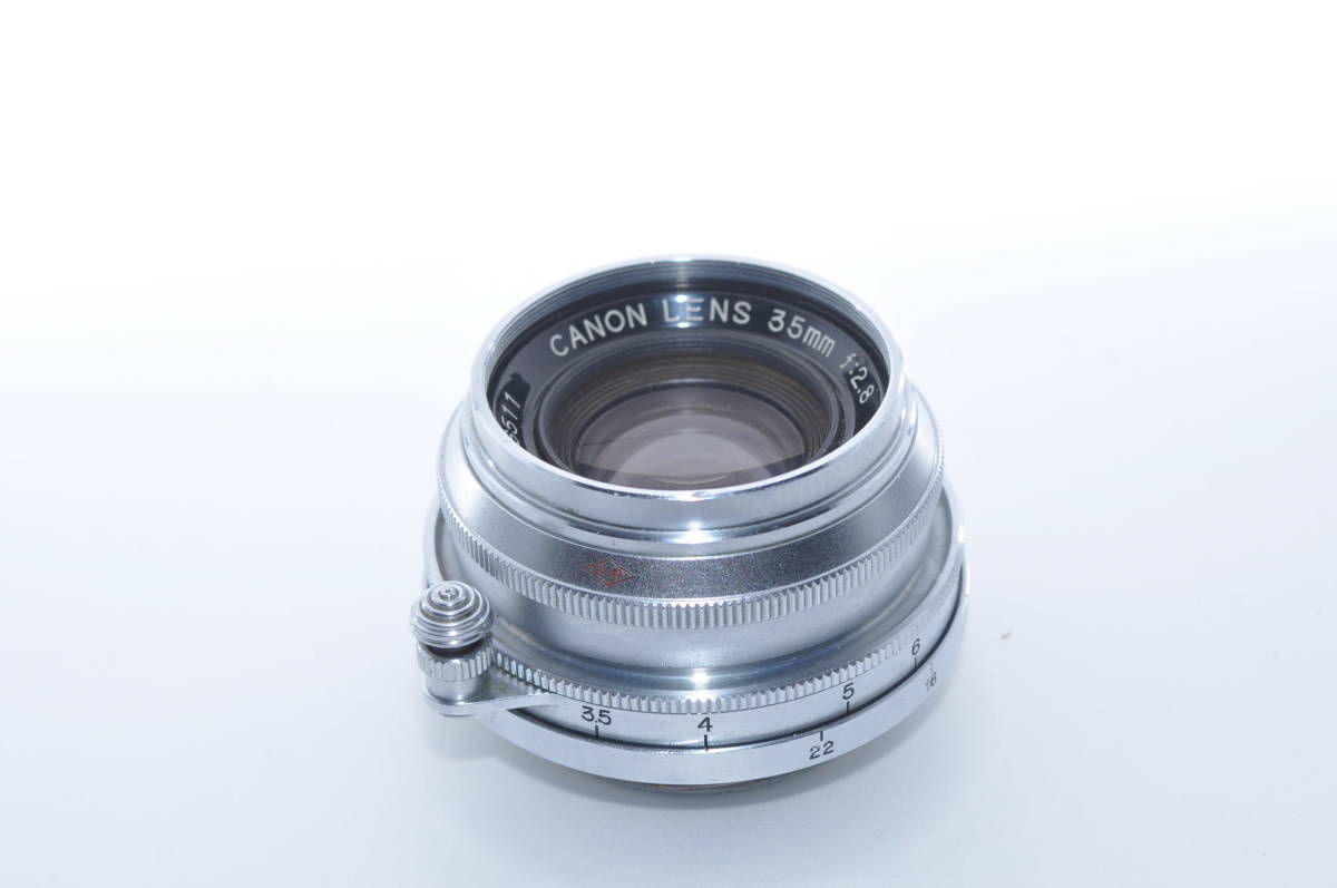 ☆レア☆ CANON キャノン LENS 35mm F2.8 Lマウント #303