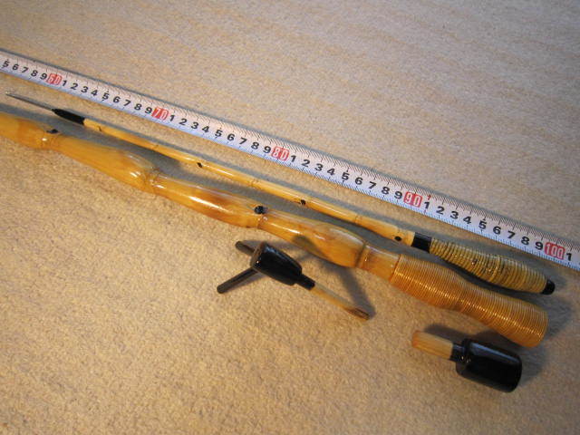 自作 へら鮒用 高級ラッキョ竹小節の竿掛けとラッキョ竹の針外し ヘラブナ竿 売買されたオークション情報 Yahooの商品情報をアーカイブ公開 オークファン Aucfan Com