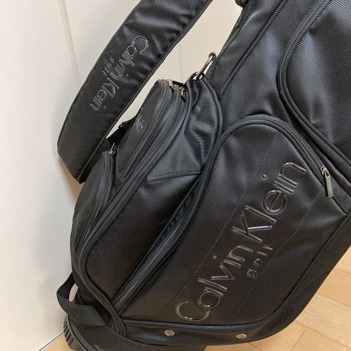 1円～☆美品☆カルバンクライン☆スタンドキャディバッグ☆ゴルフ