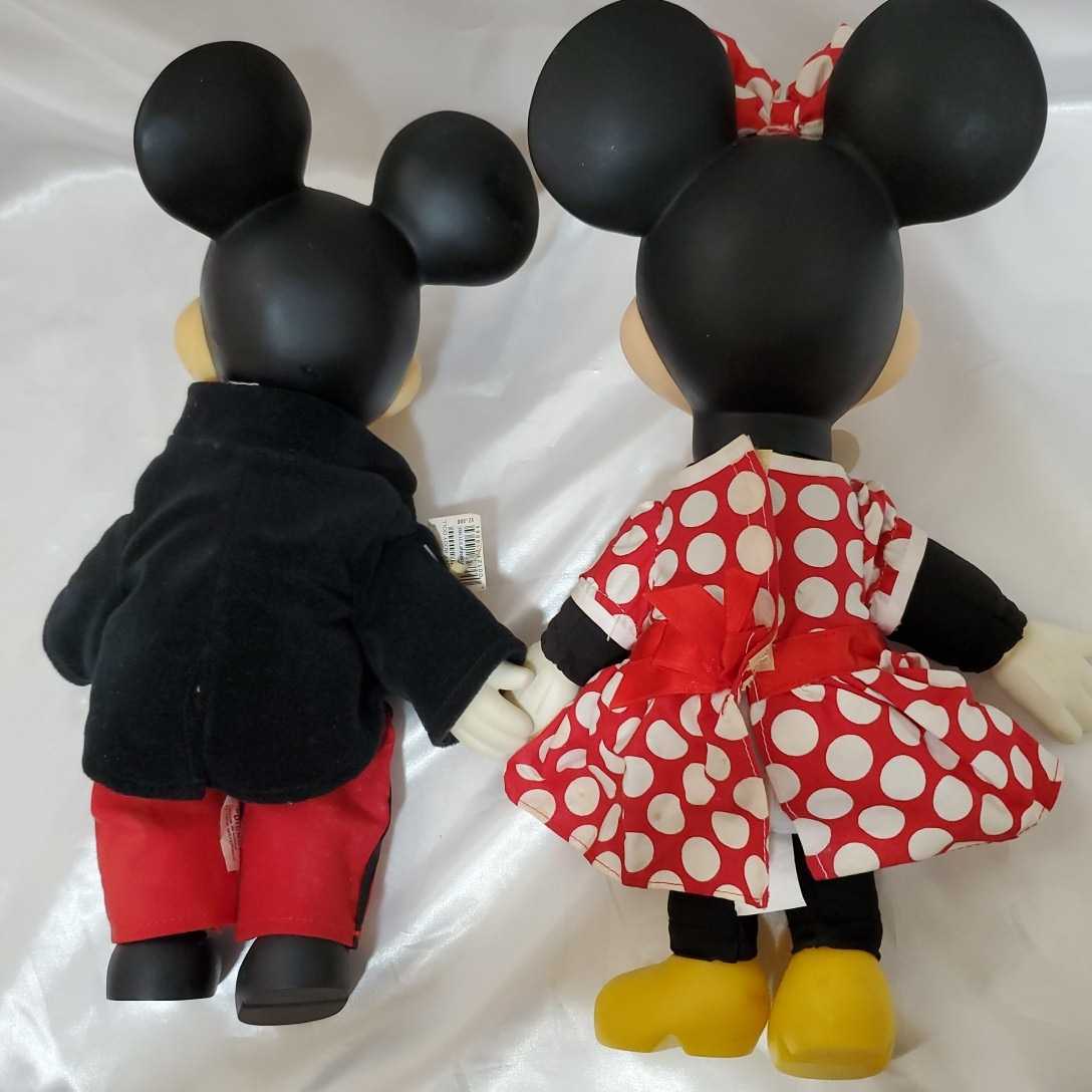 ディズニー ミッキー マウス ミニー マウス レトロ フィギュア 2点