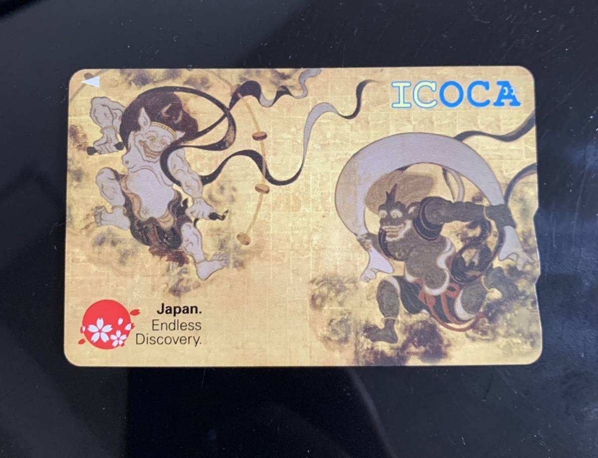 ICOCA 記念デザインカード 風神雷神図 【公式通販】