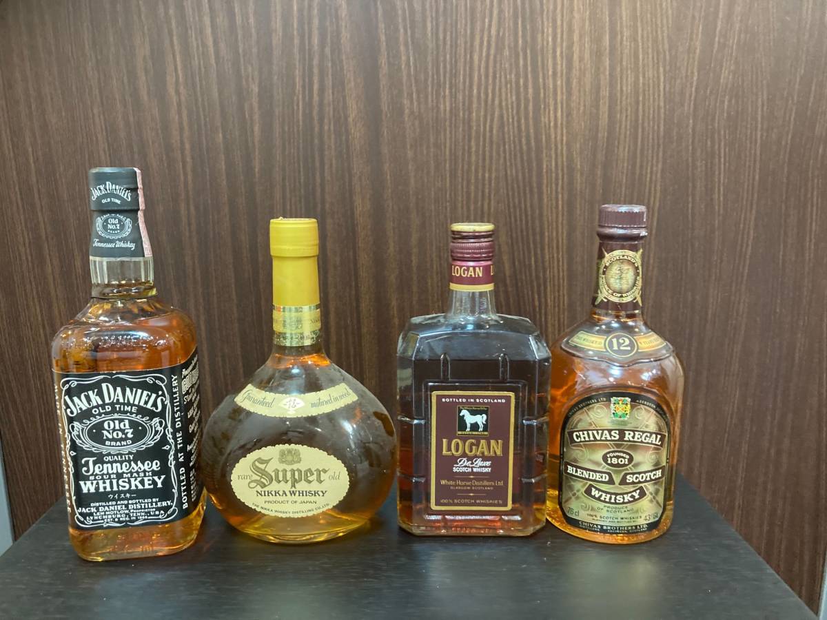 4本 スコッチ ウイスキー セット 【古酒】