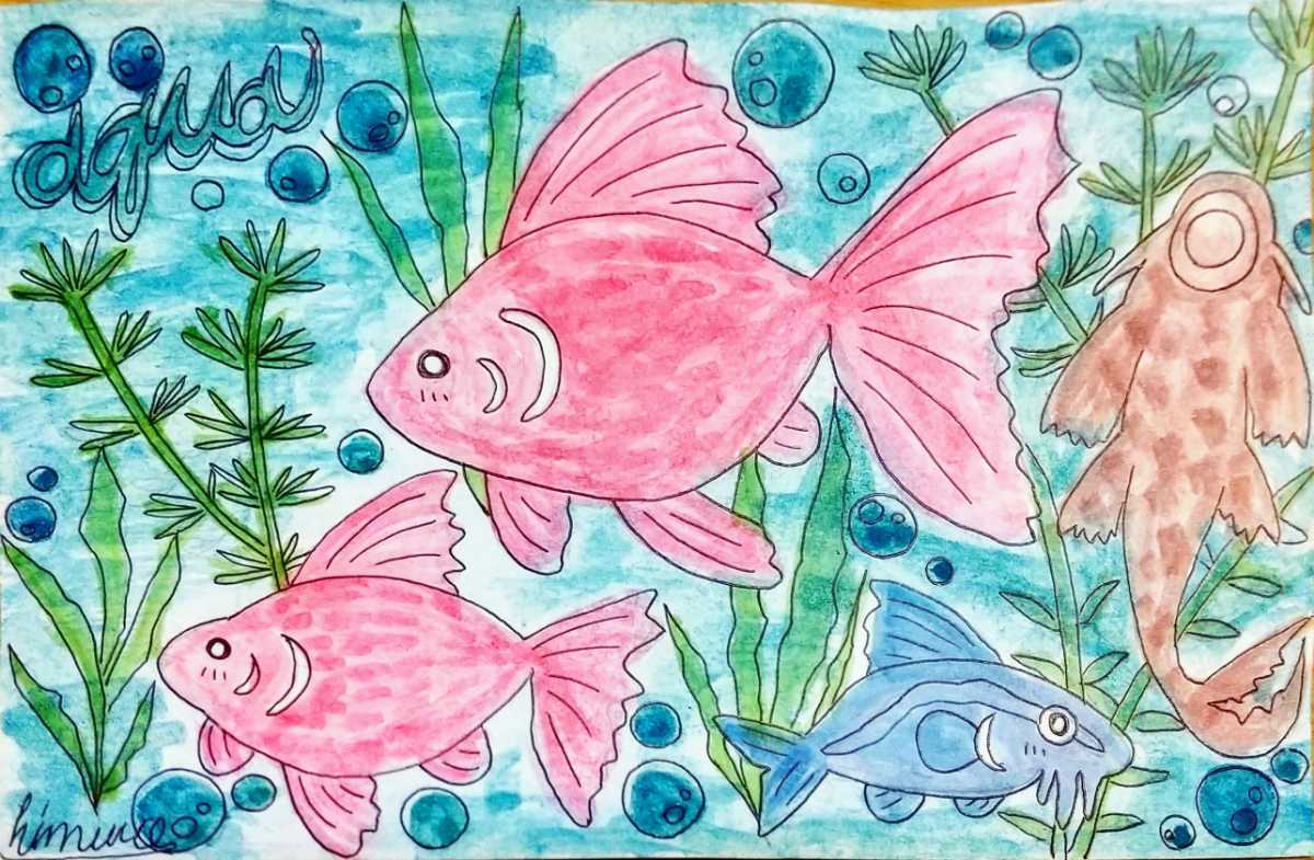 100円sell 手描き イラスト 熱帯魚 金魚 魚 コリドラス ベタ プレコ 爬虫類 ペット 動物 アニマル 犬 猫 モルカー ポストカード 手紙 手描きイラスト 売買されたオークション情報 Yahooの商品情報をアーカイブ公開 オークファン Aucfan Com