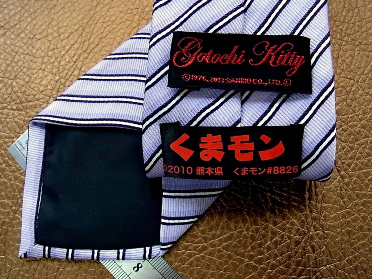 K0497 良品 ハローキティー くまモン キティーちゃん ネクタイ ハローキティ 売買されたオークション情報 Yahooの商品情報をアーカイブ公開 オークファン Aucfan Com