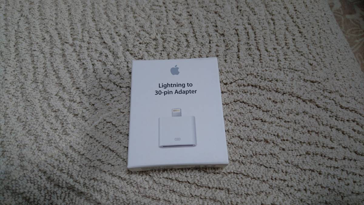 品質保証，新品Apple Lightning to 30ピンアダプタ MD823ZM/A(その他)｜売買されたオークション情報、yahooの商品情報をアーカイブ公開 - オークファン その他