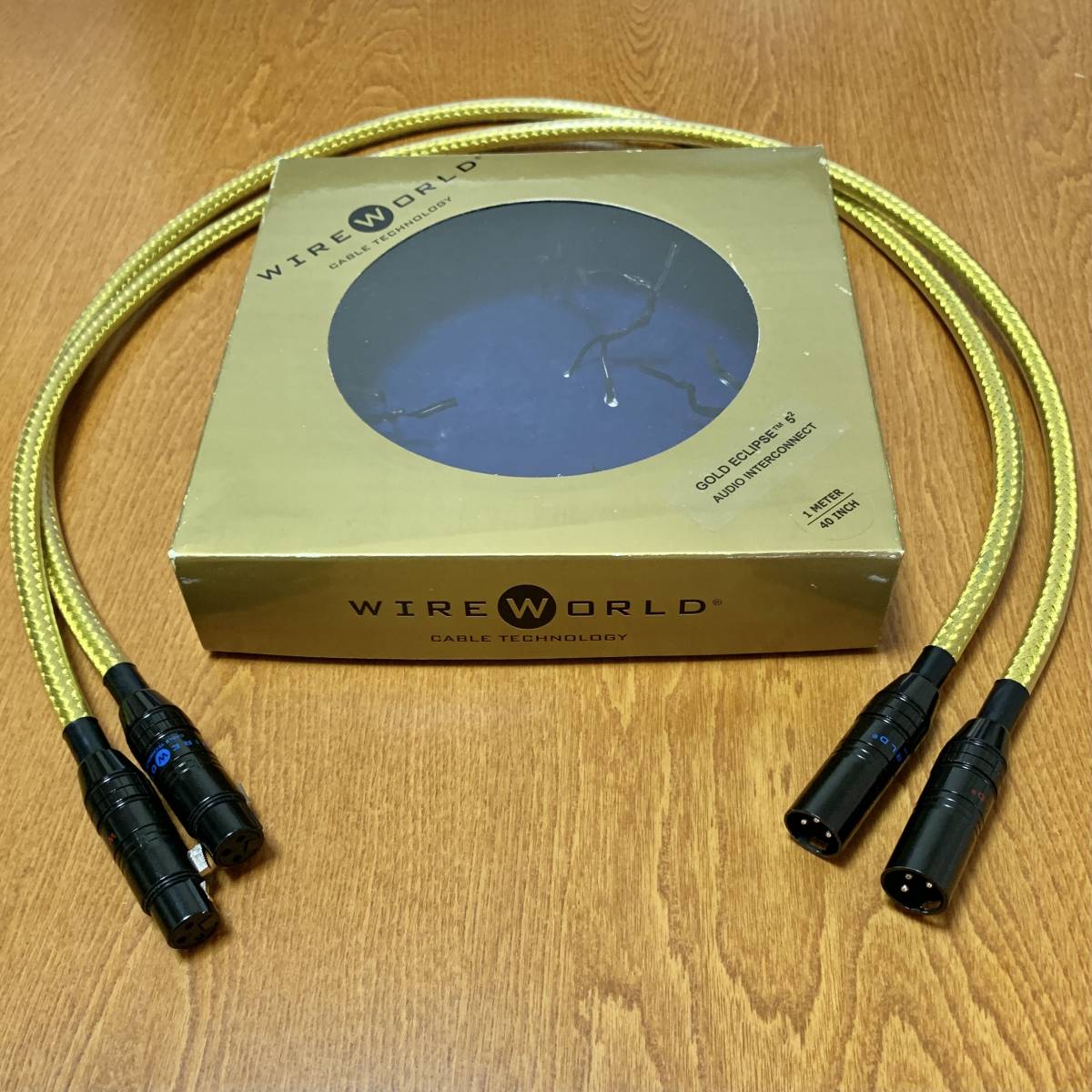 WIREWORLD ゴールドエクリプス5-2 ワイヤーワールド XLR 1m 音響用