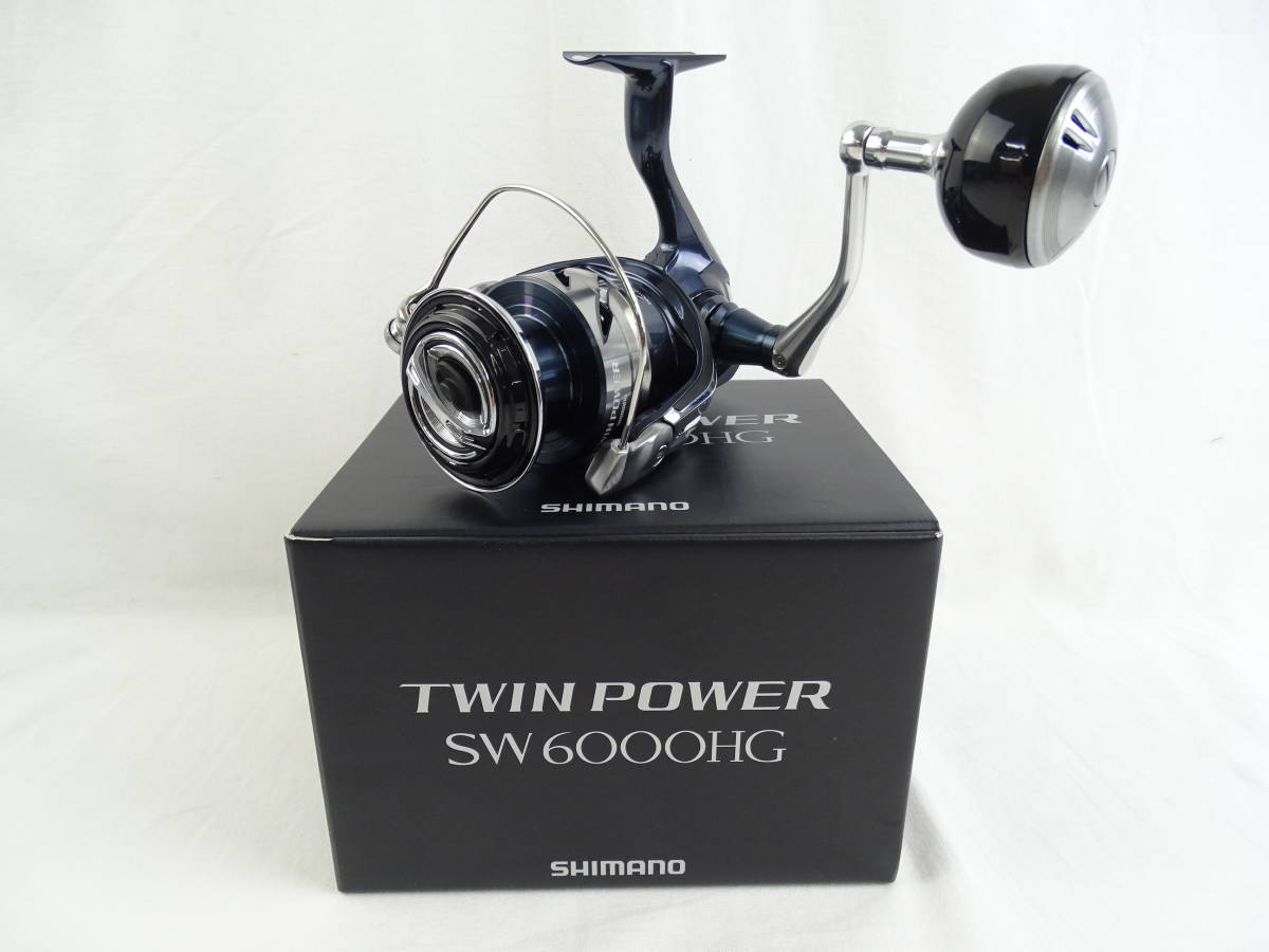 Д713 SHIMANO TWIN POWER SW6000HG シマノ 21ツインパワー 04225 品(シマノ)｜売買されたオークション ...